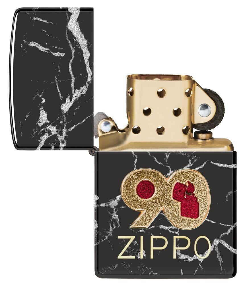 Zippo šķiltavas 49864 90th Anniversary Special Commemorative Packaging цена и информация | Šķiltavas un aksesuāri | 220.lv