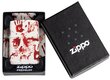 Zippo šķiltavas 49808 Bloody Hand Design cena un informācija | Šķiltavas un aksesuāri | 220.lv