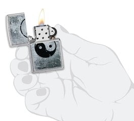 Зажигалка Zippo 49772 Ying Yang Design цена и информация | Zippo Подарки, праздничная атрибутика | 220.lv