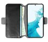 Krusell Leather Phone Wallet, piemērots Samsung Galaxy S22+, melns cena un informācija | Telefonu vāciņi, maciņi | 220.lv