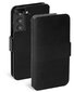 Krusell Leather Phone Wallet, piemērots Samsung Galaxy S22+, melns cena un informācija | Telefonu vāciņi, maciņi | 220.lv