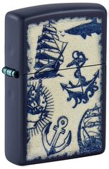 Zippo šķiltavas 49774 Nautical Design cena un informācija | Šķiltavas un aksesuāri | 220.lv