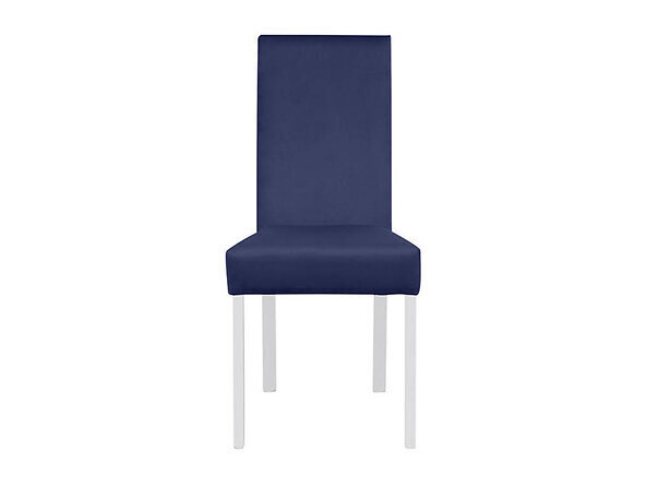 Krēsls BRW Campel, balts/zils cena un informācija | Virtuves un ēdamistabas krēsli | 220.lv