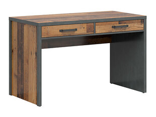 Письменный стол BRW Weston 2S, коричневый/темно-серый цена и информация | Компьютерные, письменные столы | 220.lv