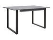 Paplašināms galds BRW Vario Fusion 160 NMPK, pelēks/melns cena un informācija | Virtuves galdi, ēdamgaldi | 220.lv