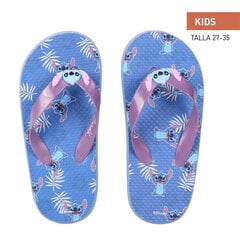 Шлепанцы для детей Stitch, синие цена и информация | Детская обувь для плавания | 220.lv
