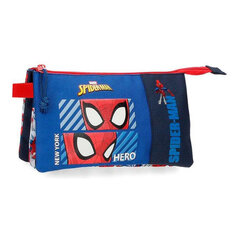 Tualetes soma skolai Spiderman Hero Poliesters (22 x 12 x 5 cm) cena un informācija | Penāļi | 220.lv