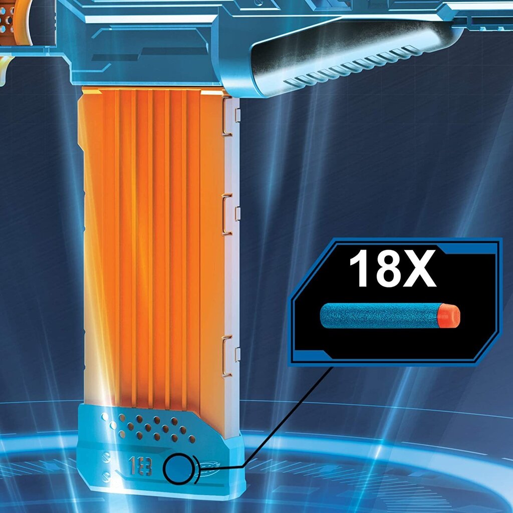 Spēļu ierocis - Hasbro Nerf Elite 2.0 Turbine CS 18 (E9481) - eko kartona iepakojums cena un informācija | Rotaļlietas zēniem | 220.lv