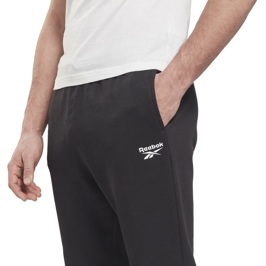 Reebok Bikses Ri Left Leg Jogger Black HG4456 HG4456/L cena un informācija | Sporta apģērbs vīriešiem | 220.lv