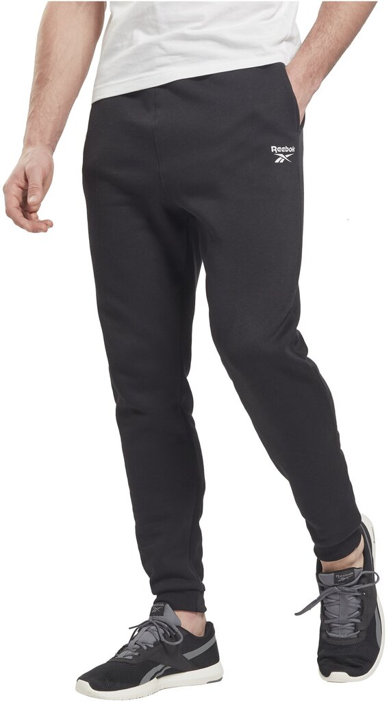 Reebok Bikses Ri Left Leg Jogger Black HG4456 HG4456/L cena un informācija | Sporta apģērbs vīriešiem | 220.lv