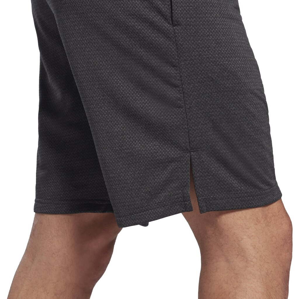 Reebok Šorti Wor Melange Short Black Grey H46638 H46638/XL cena un informācija | Sporta apģērbs vīriešiem | 220.lv