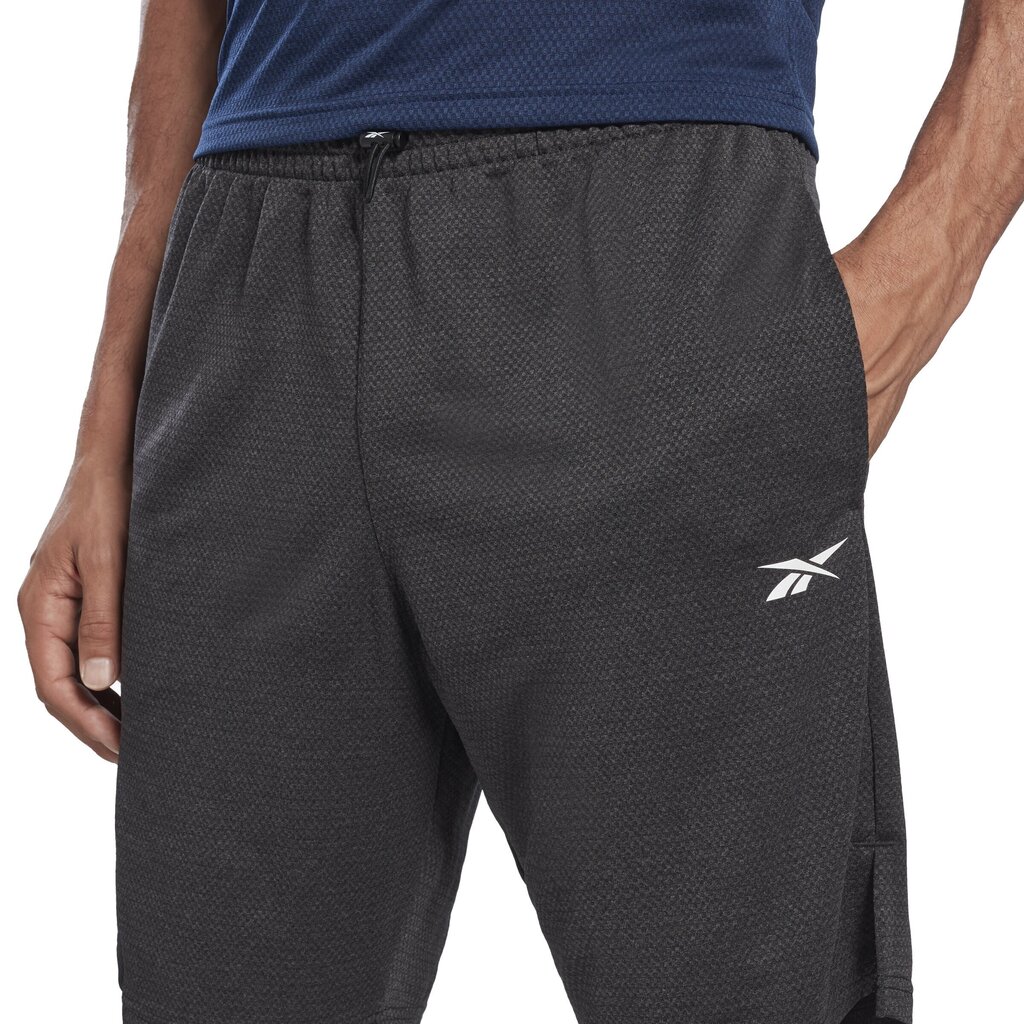 Reebok Šorti Wor Melange Short Black Grey H46638 H46638/XL cena un informācija | Sporta apģērbs vīriešiem | 220.lv