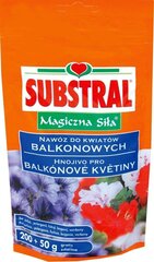 SUBSTRAL MG BALKONS PUĶU MĒSLOJUMS 0,25 KG цена и информация | Средства для ухода за растениями | 220.lv