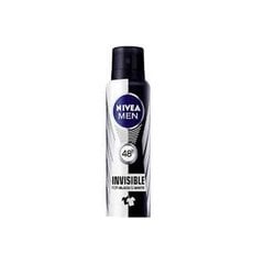 Дезодорант-спрей Nivea Men Invisible, 200 мл цена и информация | Дезодоранты | 220.lv