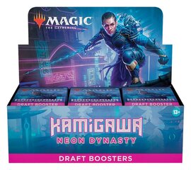 Kāršu spēle MTG - Kamigawa Neon Dynasty Draft Booster Display цена и информация | Настольные игры, головоломки | 220.lv