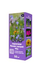 PUĶU UN ZĀĻU SĒKLU MAISĪJUMS JAPANESE FLOWER CARPET цена и информация | Семена для газона | 220.lv