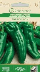 DĀRZEŅPIPARI TORRICELLO H цена и информация | Семена овощей, ягод | 220.lv