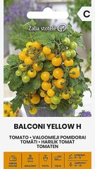 TOMĀTI BALCONI YELLOW H цена и информация | Семена овощей, ягод | 220.lv