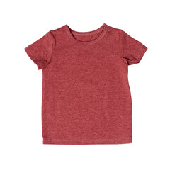 Bērnu T-krekls hennas sarkanā, Safal Kids, ādai drošs audums, sertificēts "eco-tex", ražots Igaunijā цена и информация | Рубашки для мальчиков | 220.lv