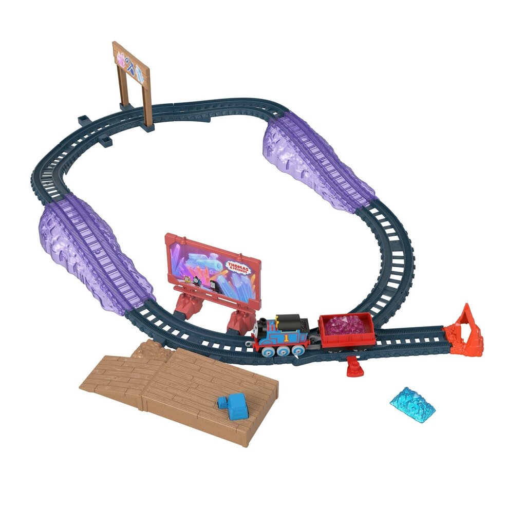 Komplekts Vilciens un sliedes Thomas & Friends, HGY82 цена и информация | Rotaļlietas zīdaiņiem | 220.lv