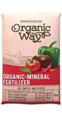 Organiskais - Minerālmēsli tomātiem un pipariem Organic Way 10 kg цена и информация | Рассыпчатые удобрения | 220.lv