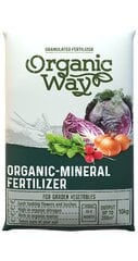 Organiskais - Minerālmēsli siltumnīcām un dārzam Organic Way 10 kg цена и информация | Рассыпчатые удобрения | 220.lv