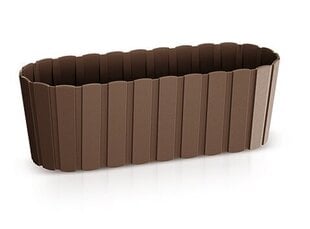 Садовая кроватка Ddec 40см, коричневый цена и информация | Ящики для балкона | 220.lv