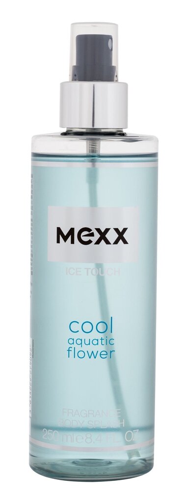 MEXX Ice Touch Cool Aquatic Flower ķermeņa sprejs, 250 ml цена и информация | Ķermeņa krēmi, losjoni | 220.lv