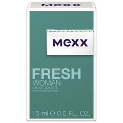Mexx Fresh Woman EDT sievietēm 15 ml cena un informācija | Sieviešu smaržas | 220.lv