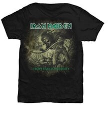 IRON MAIDEN Vīriešu T krekls ar īsām piedurknēm From Fear To Eternity Distressed цена и информация | Мужские футболки | 220.lv