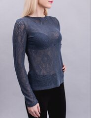 Серая блуза из гипюра цена и информация | Женские блузки, рубашки | 220.lv