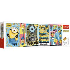 Пазл Puzzle 406 minions, 1000шт цена и информация | Пазлы | 220.lv