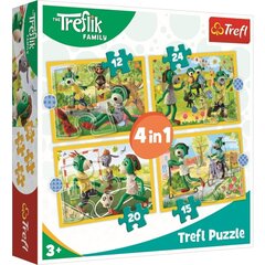 Пазл Puzzle 210 Treflikow, 4в1 цена и информация | Пазлы | 220.lv