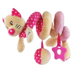 Спиральный котенок розовый цена и информация | Игрушки для малышей | 220.lv