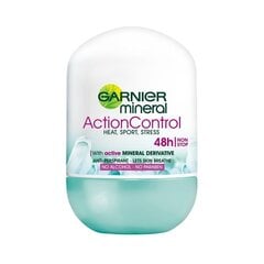 Rullīšu dezodorants Garnier Mineral ActionControl 48H, 50 ml цена и информация | Дезодоранты | 220.lv