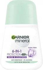 Шариковый дезодорант Garnier Mineral Protection 6, 50 мл цена и информация | Дезодоранты | 220.lv