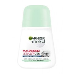 Rullīšu dezodorants Garnier Mineral Magnesium Ultra Dry 72H, 50 ml цена и информация | Дезодоранты | 220.lv