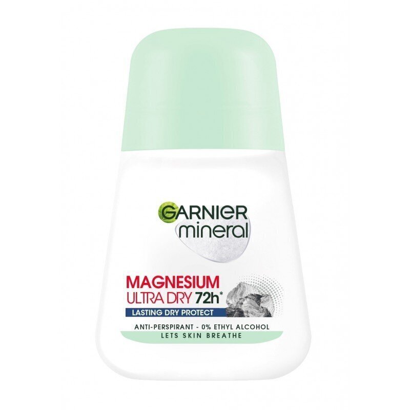 Rullīšu dezodorants Garnier Mineral Magnesium Ultra Dry 72H, 50 ml цена и информация | Dezodoranti | 220.lv