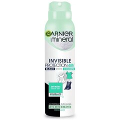 Izsmidzināms dezodorants Garnier Mineral Invisible Protection 48H, 150 ml cena un informācija | Dezodoranti | 220.lv