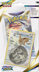 Pokemon TCG Sword & Shield Brilliant Stars Checklane Blister - spēļu kārtis cena un informācija | Galda spēles | 220.lv