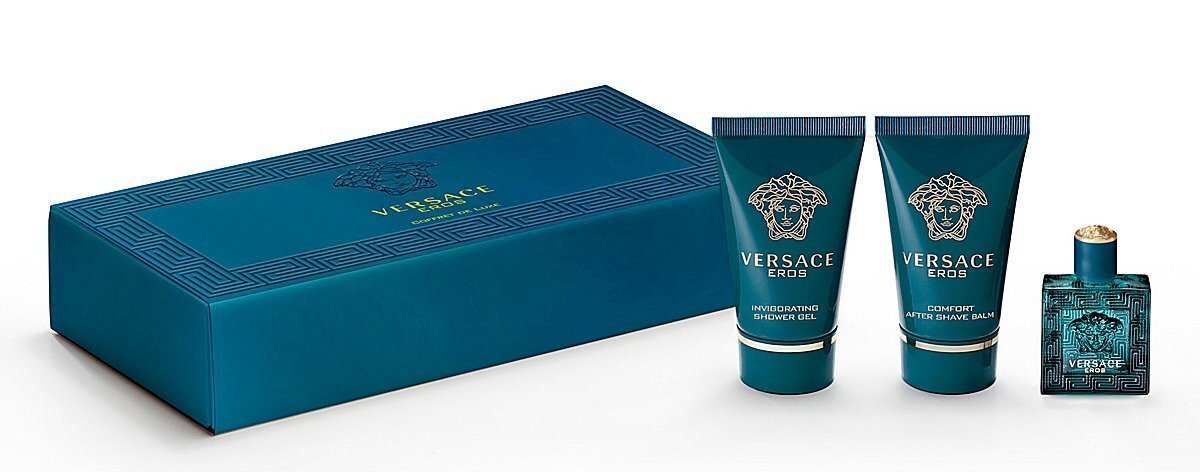 Versace Eros EDT dāvanu komplekts vīriešiem 5 ml cena un informācija | Vīriešu smaržas | 220.lv