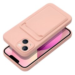 Чехол Forcell Card для iPhone 13, розовый цена и информация | Чехлы для телефонов | 220.lv