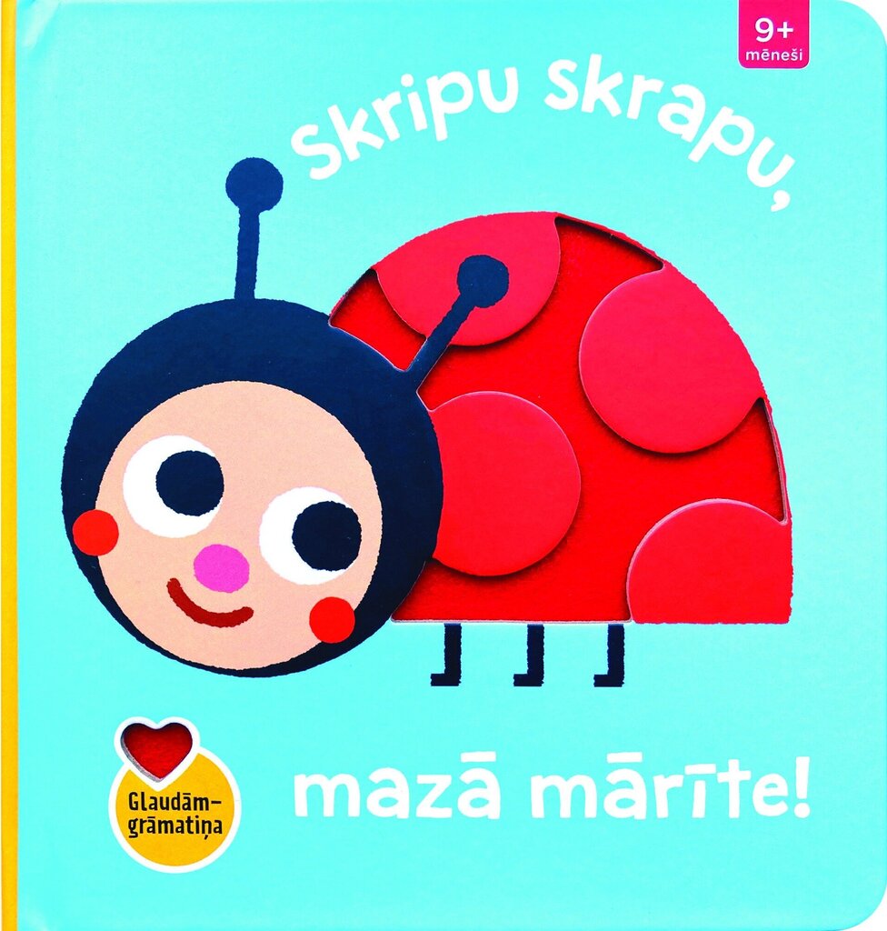 Skribu, skrabu, mazā mārīte! Glaudāmgrāmatiņa цена и информация | Grāmatas mazuļiem | 220.lv