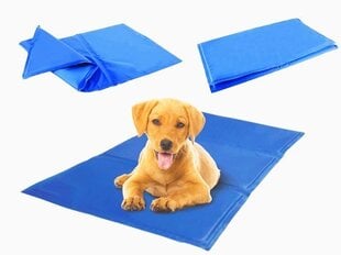 Dzesēšanas paklājs suņiem, kaķiem, mājdzīvniekiem - dzesēšanas paklājs ķermeņa temperatūras regulēšanai 50x90cm 10937 cena un informācija | Suņu gultas, spilveni, būdas | 220.lv
