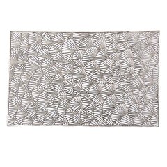 PVC GALDA PAKLĀJS 45X30 CM DEC. ZIEDI cena un informācija | Galdauti, salvetes | 220.lv