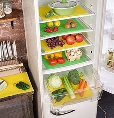 Antibakteriālu produktu paklājs ledusskapim 47x30cm cena un informācija | Virtuves piederumi | 220.lv