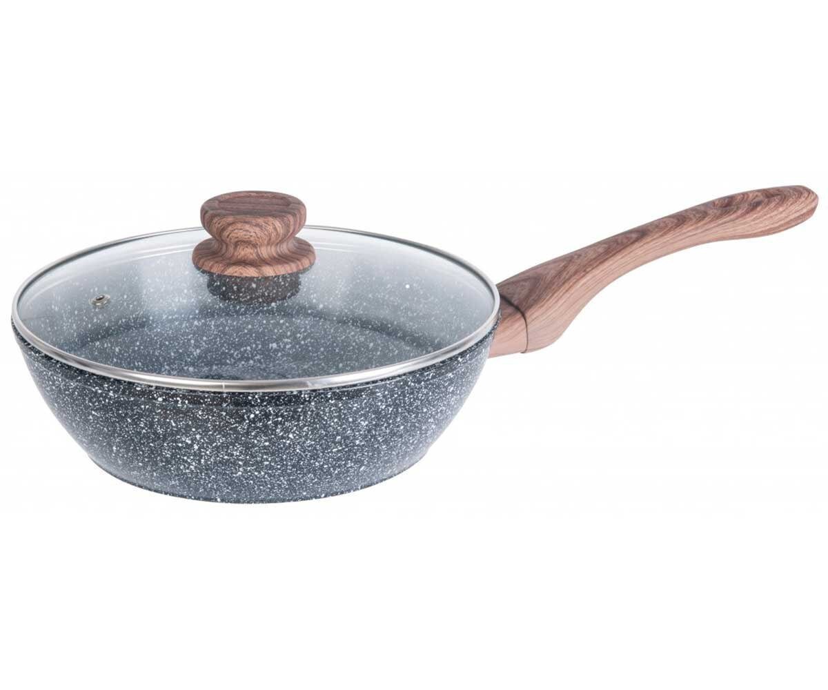 Wok panna ø24 cm ar vāku kinghoff no sērijas cena un informācija | Pannas | 220.lv