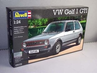 Revell - Volkswagen VW Golf 1 GTI, 1/24, 07072 cena un informācija | Konstruktori | 220.lv