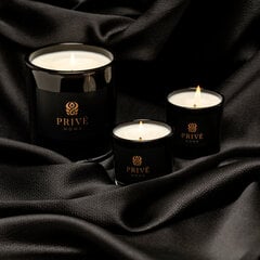 Komplekts ar 3 aromātiskajām svecēm: Tobacco&Leather, Oud&Bergamote, Muscs Poudres cena un informācija | Sveces un svečturi | 220.lv