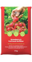 Удобрение для клубники и плодовых кустов, 2 кг цена и информация | Рассыпчатые удобрения | 220.lv